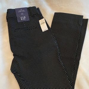 Gap signature skinny ankle mid-rise slacks